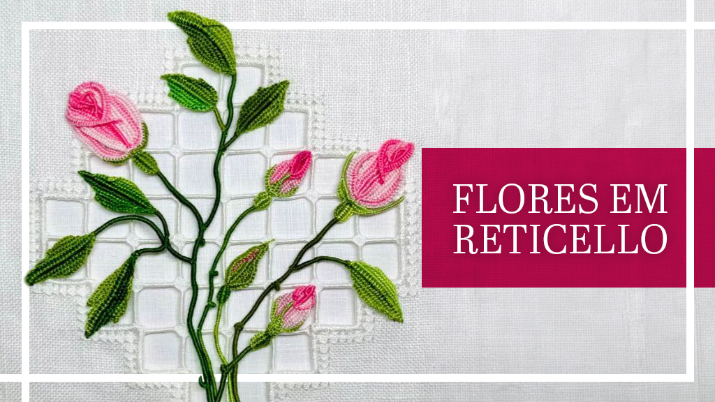 Curso de Bordado Renda de Agulha da Itália